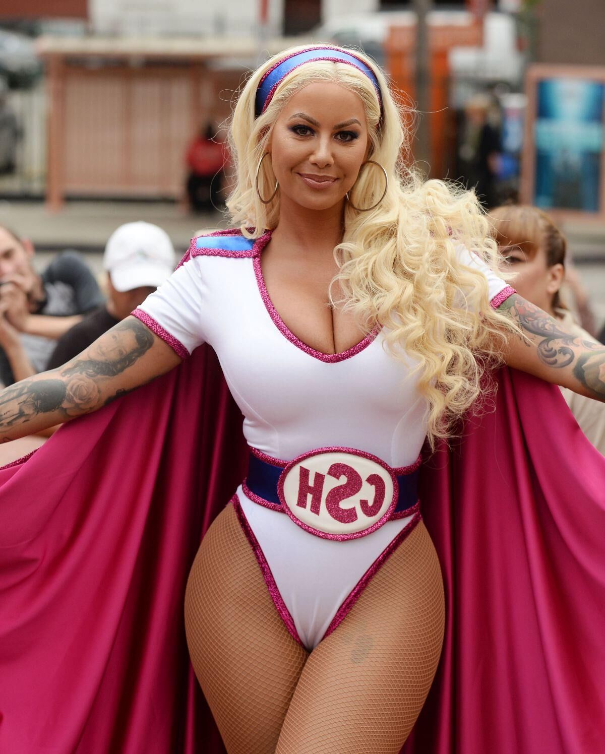 Amber Rose à son chemin Slutwalk annuel