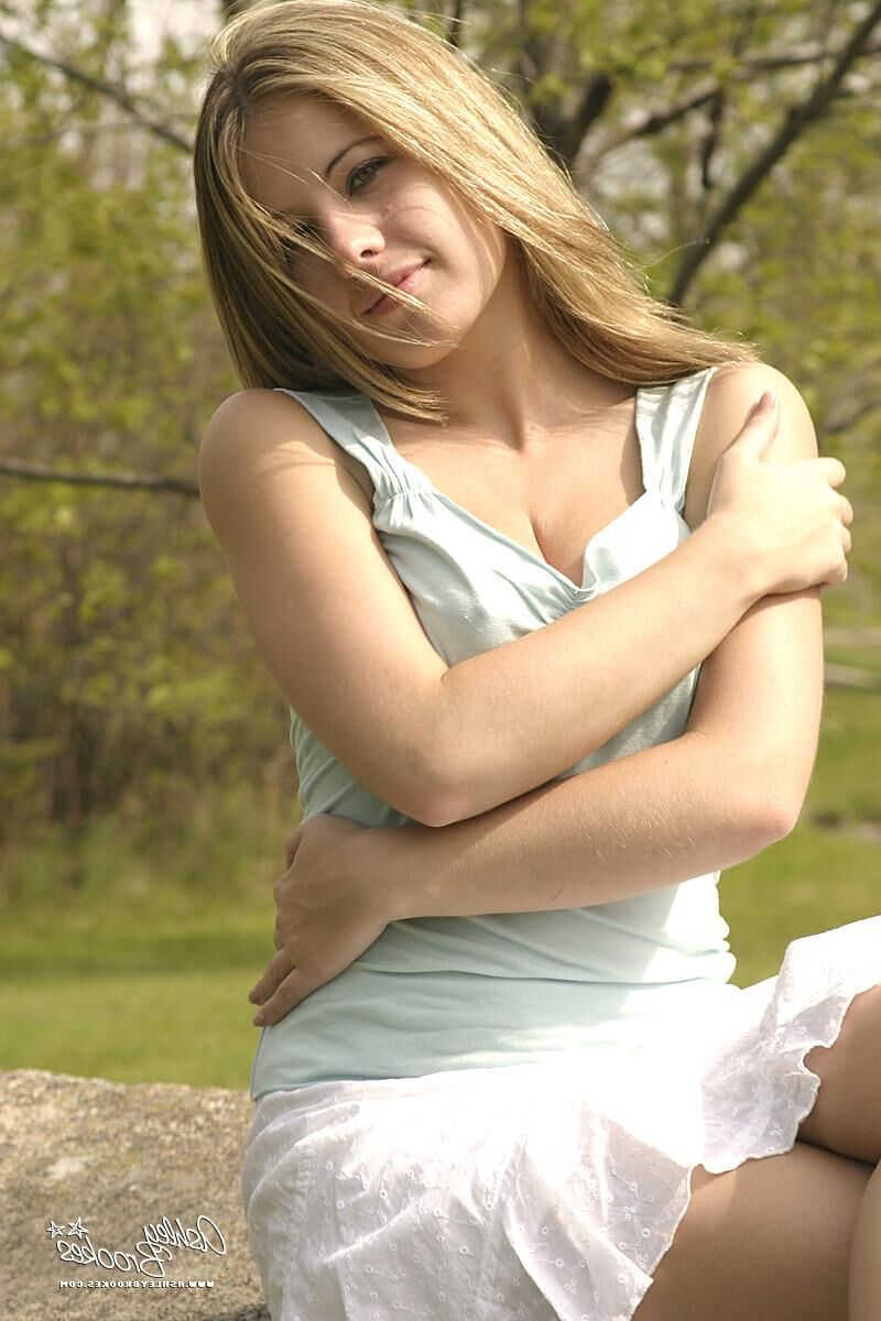 Ashley Brookes 'Wearing a Skirt on a Windy Day'