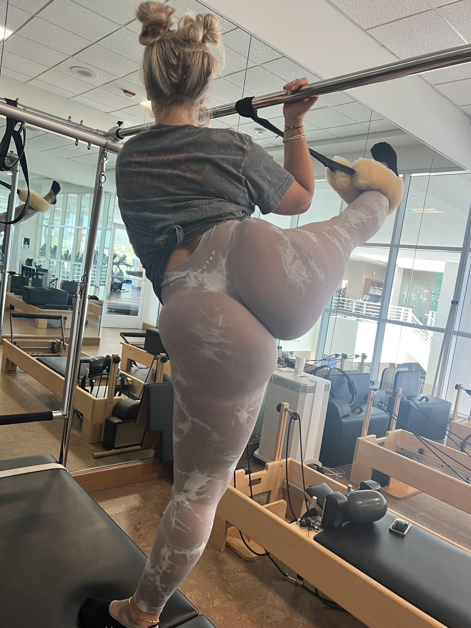 Haleigh Big Ass Big Boobs Schönheit Blonde Mädchen gemischte heiße Aufnahmen