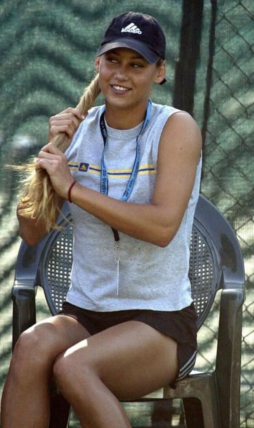 Anna Kournikova.