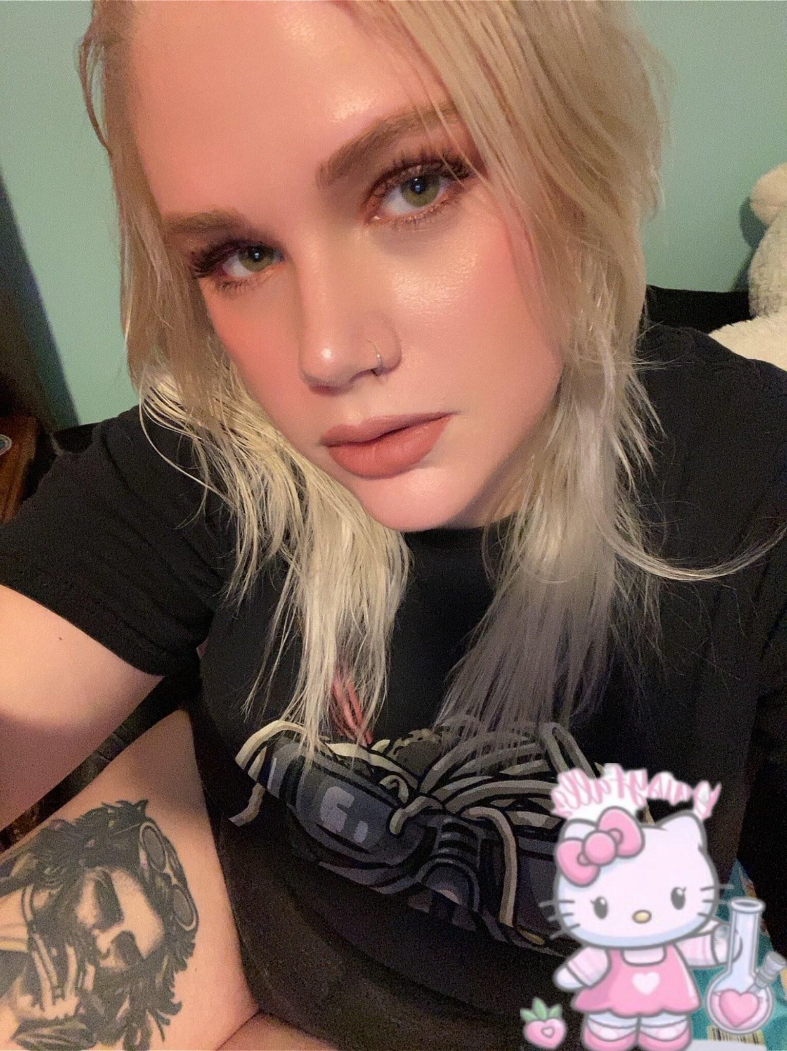 Daisy Big Ass Big Boobs Sexy Blonde BBW Girl Mixed Hot Photos