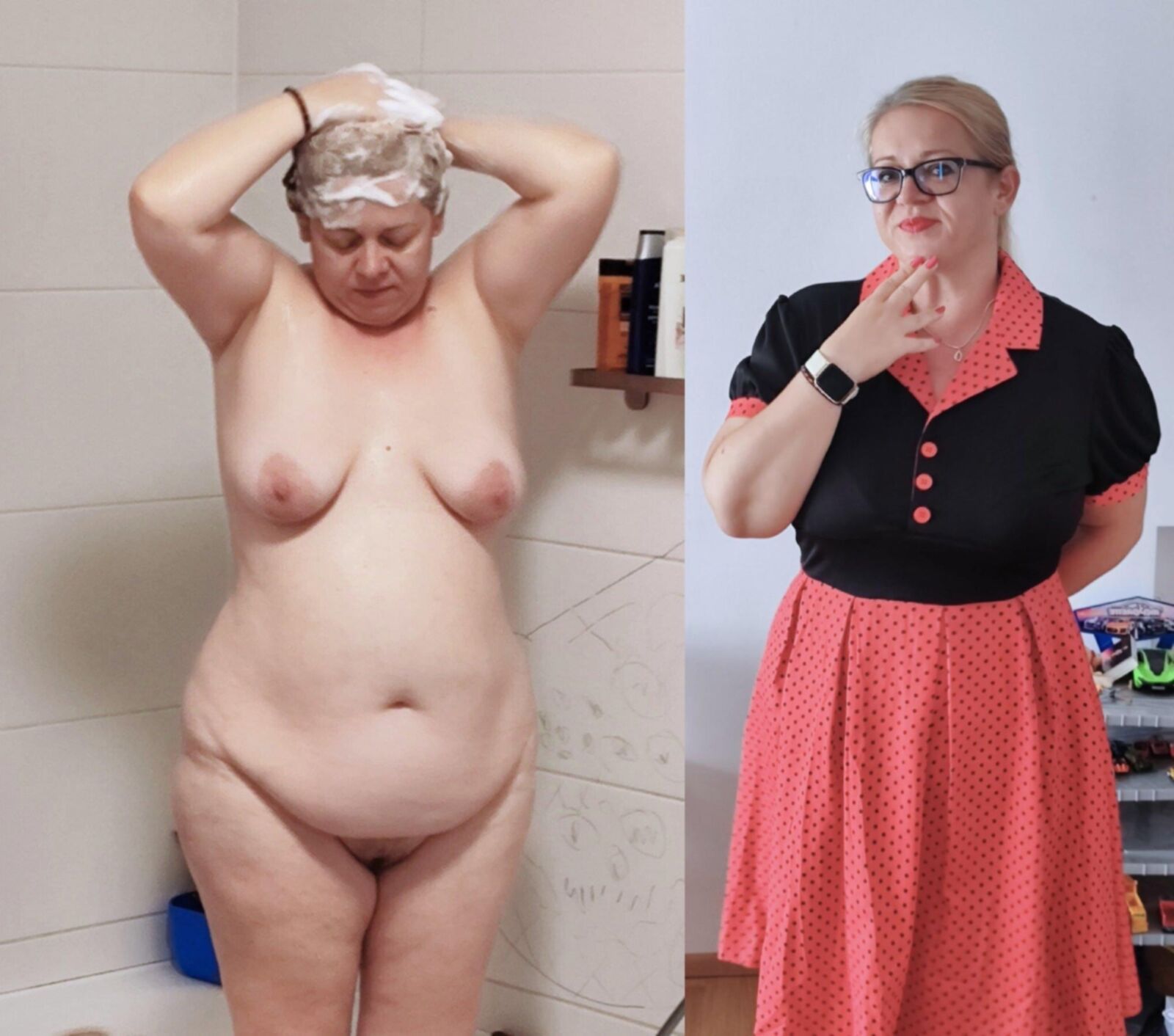 Sem saber BBW esposa