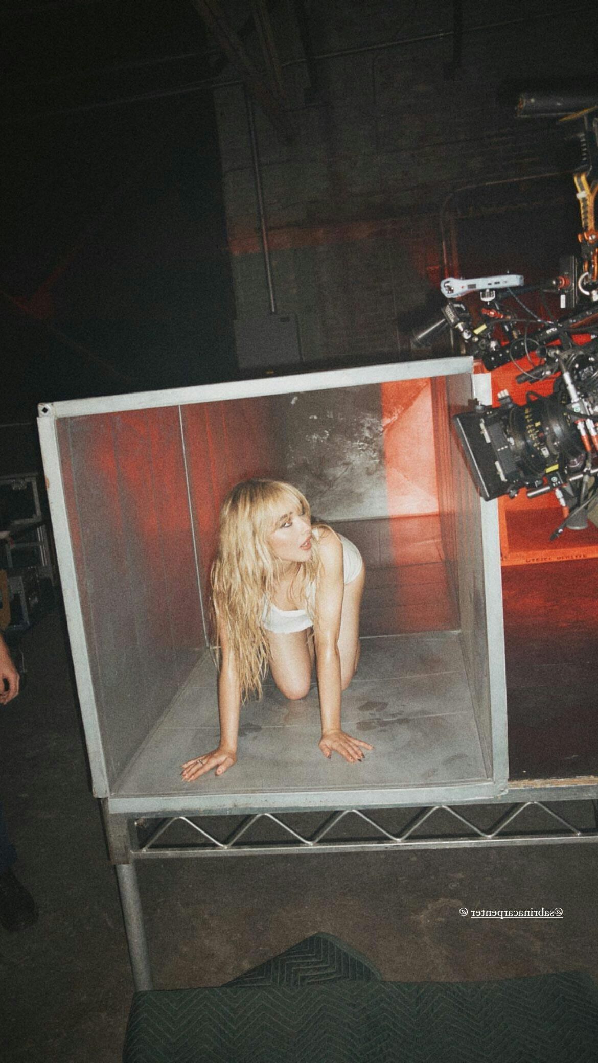 Sabrina Carpenter Fast Times (stills and BTS)