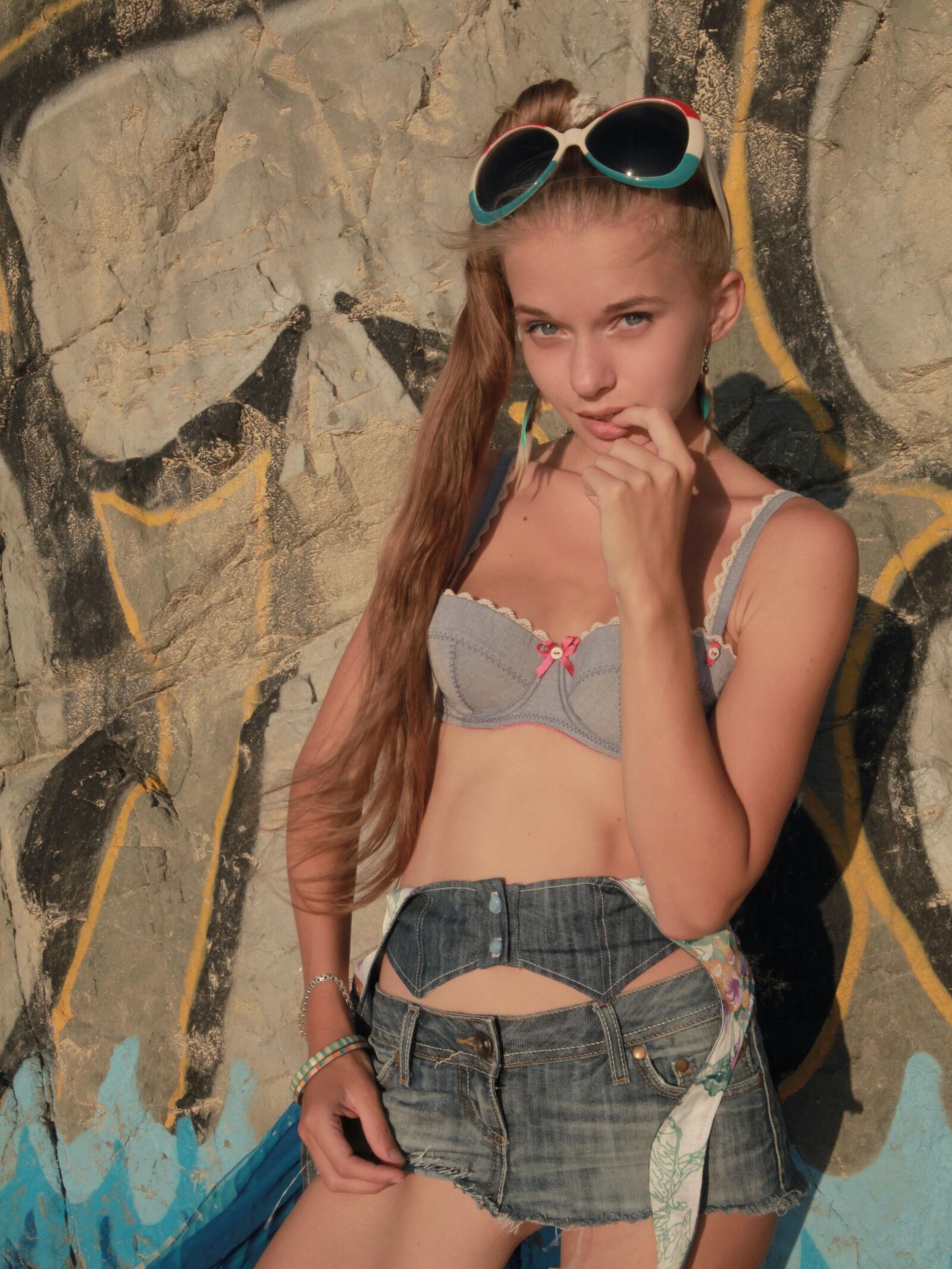 Young Nanna nudist Cute exhibitionist