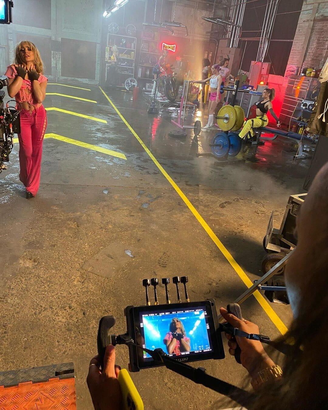 Sabrina Carpenter Fast Times (stills and BTS)