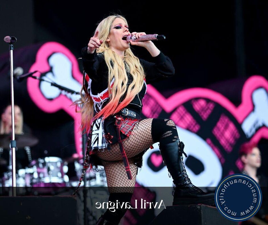Avril Lavigne upskirts 