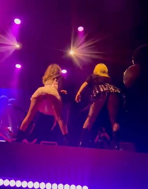 Avril Lavigne upskirts 