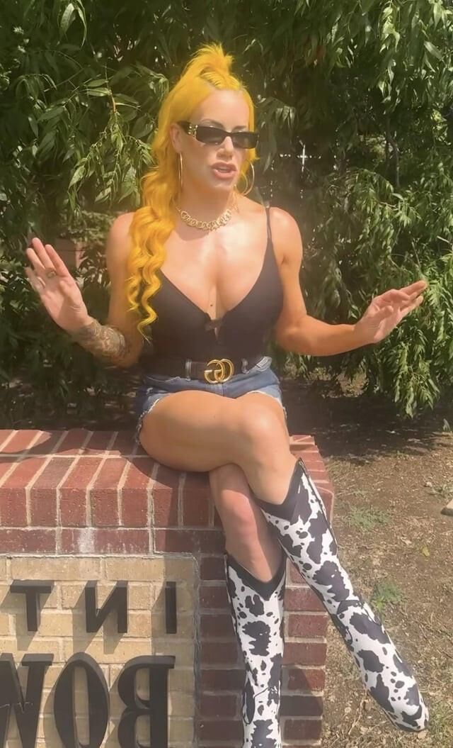 Taya Valkyrie Stacked Barbie Wrestler