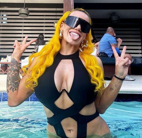 Taya Valkyrie Stacked Barbie Wrestler