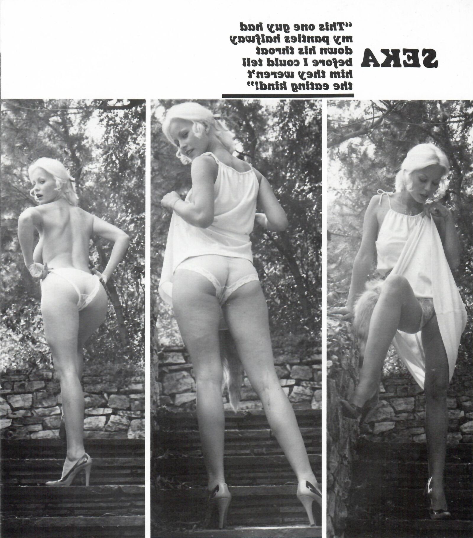 Seka in Passion Pets Magazine