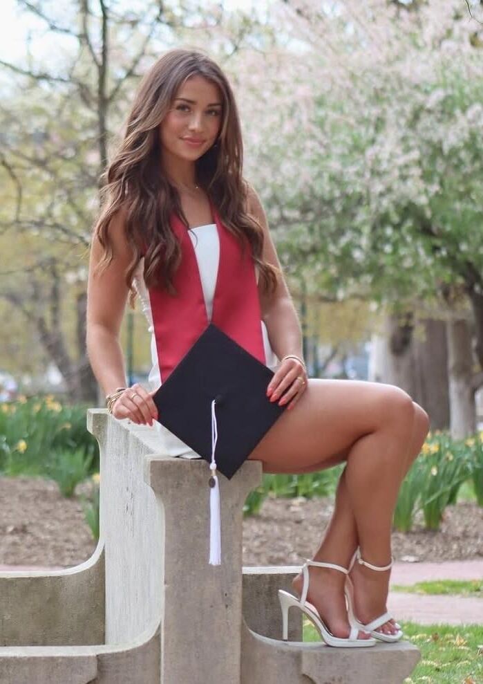 College Grad Non Nude Hot Leg Series