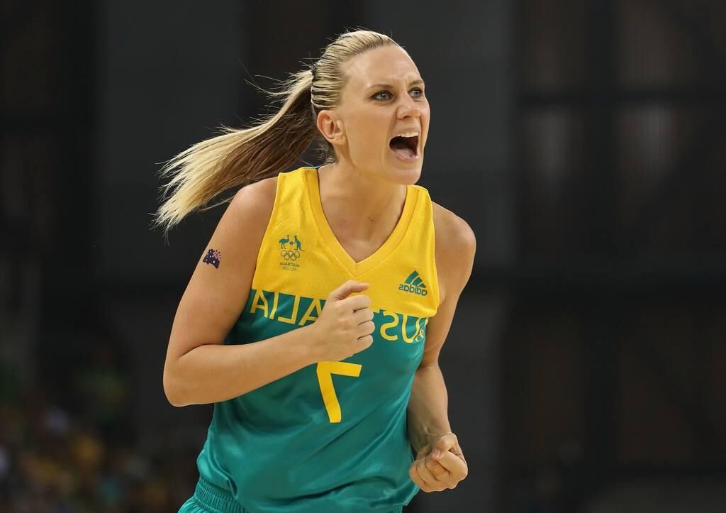Jugador de baloncesto australiano desnudo Penny Taylor