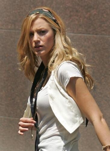 Blake Lively Filming Gossip Girl, juillet,