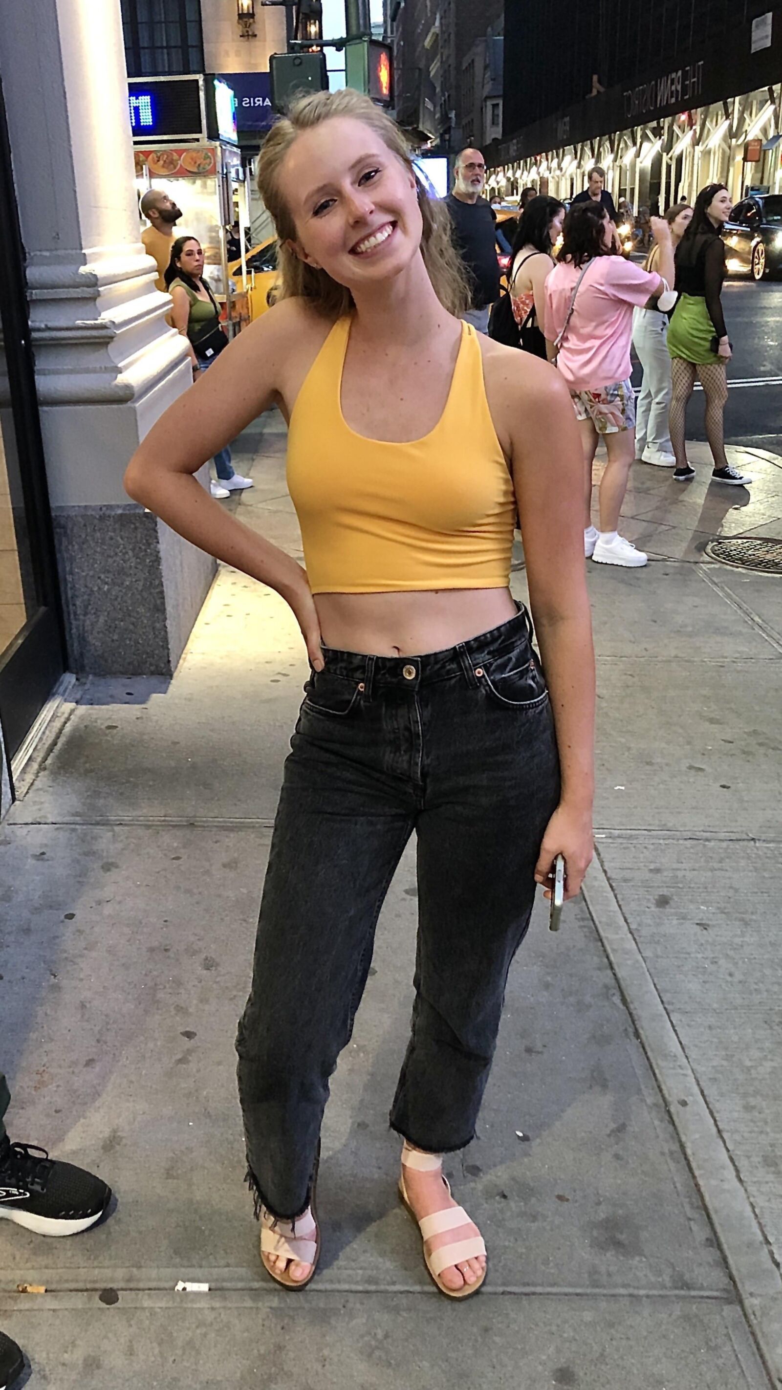 Blonde Cutie Posing