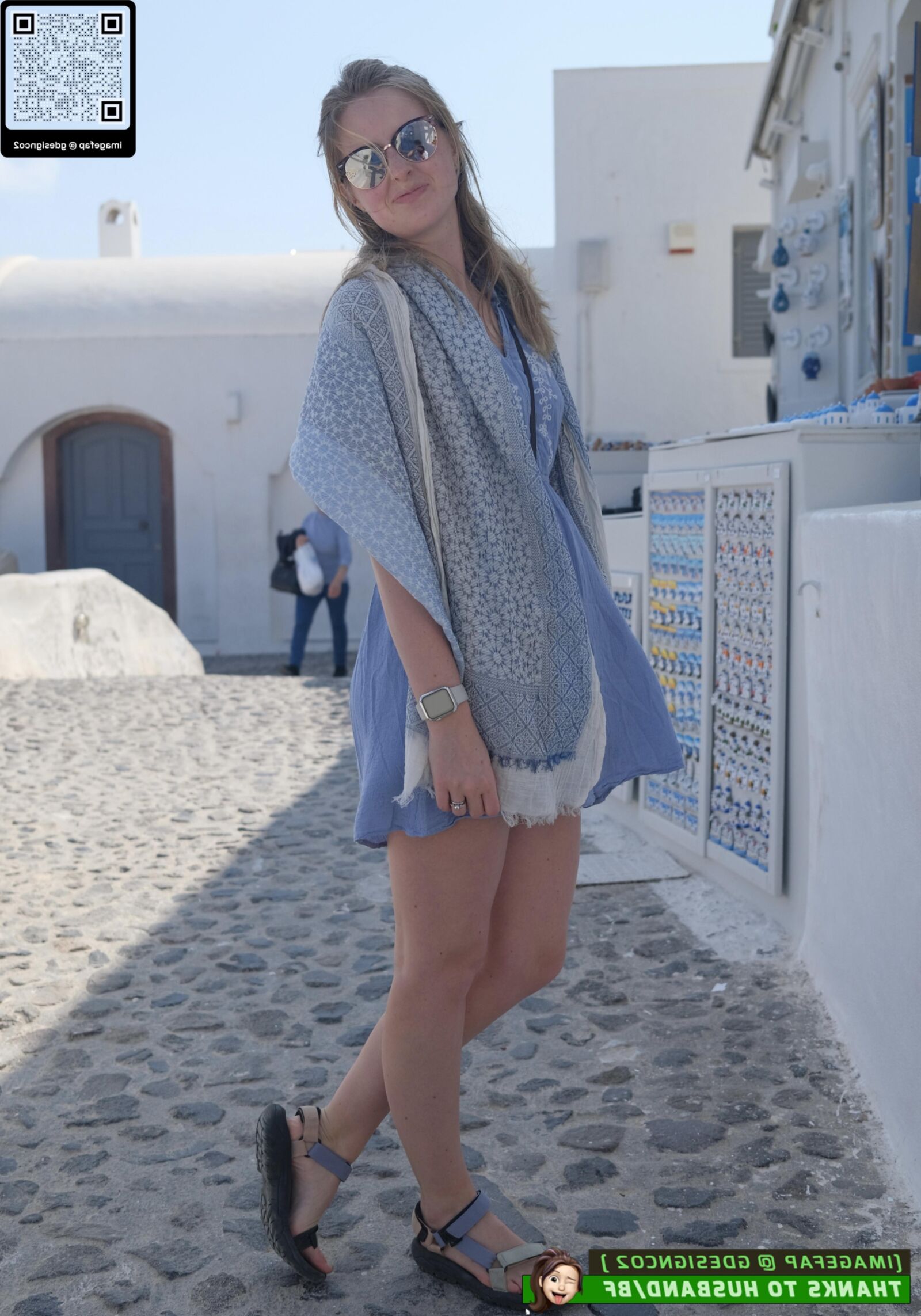 Blonde Cutie Posing