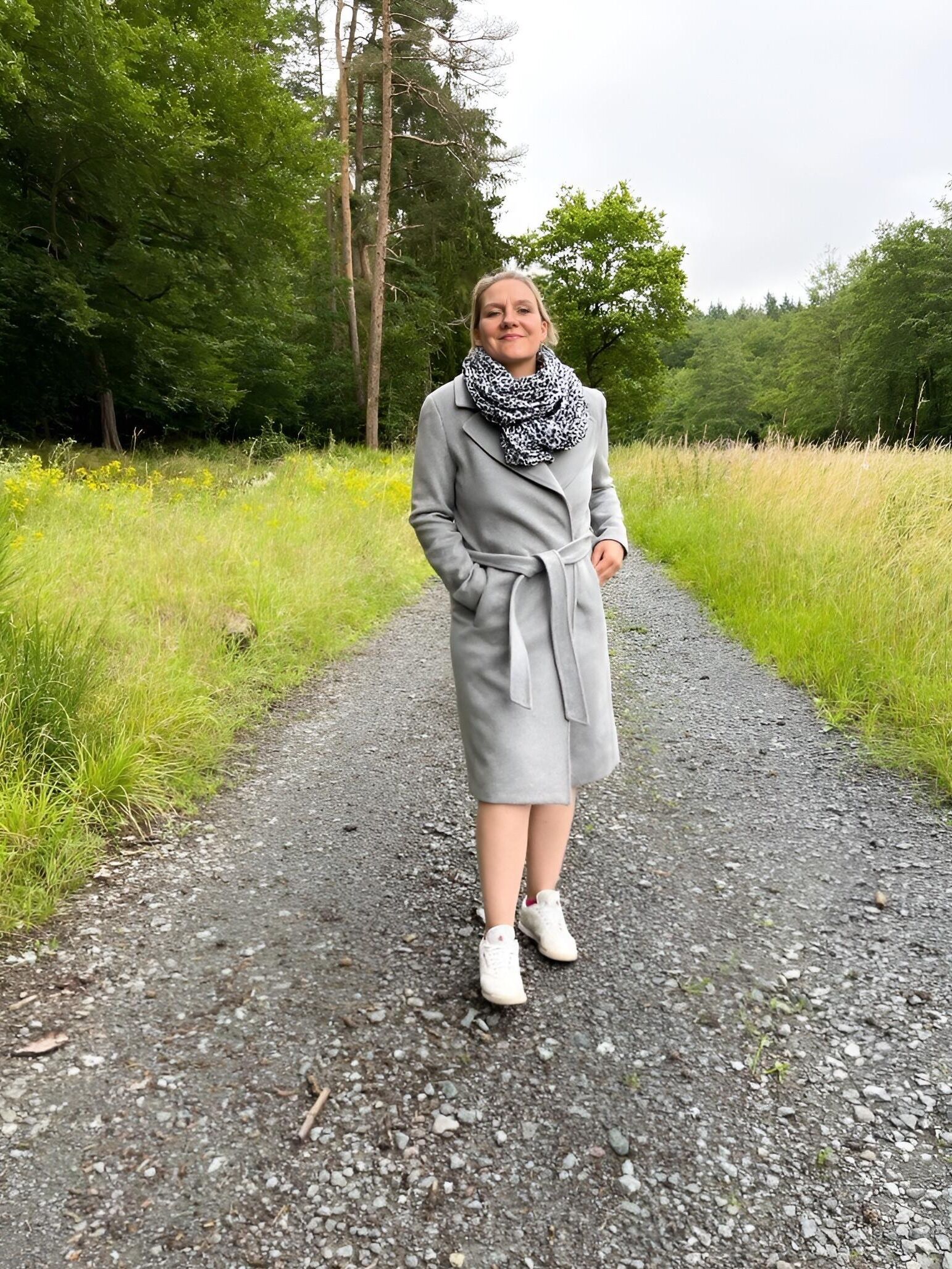 Nadine beim Sonntagsspaziergang in Herford 