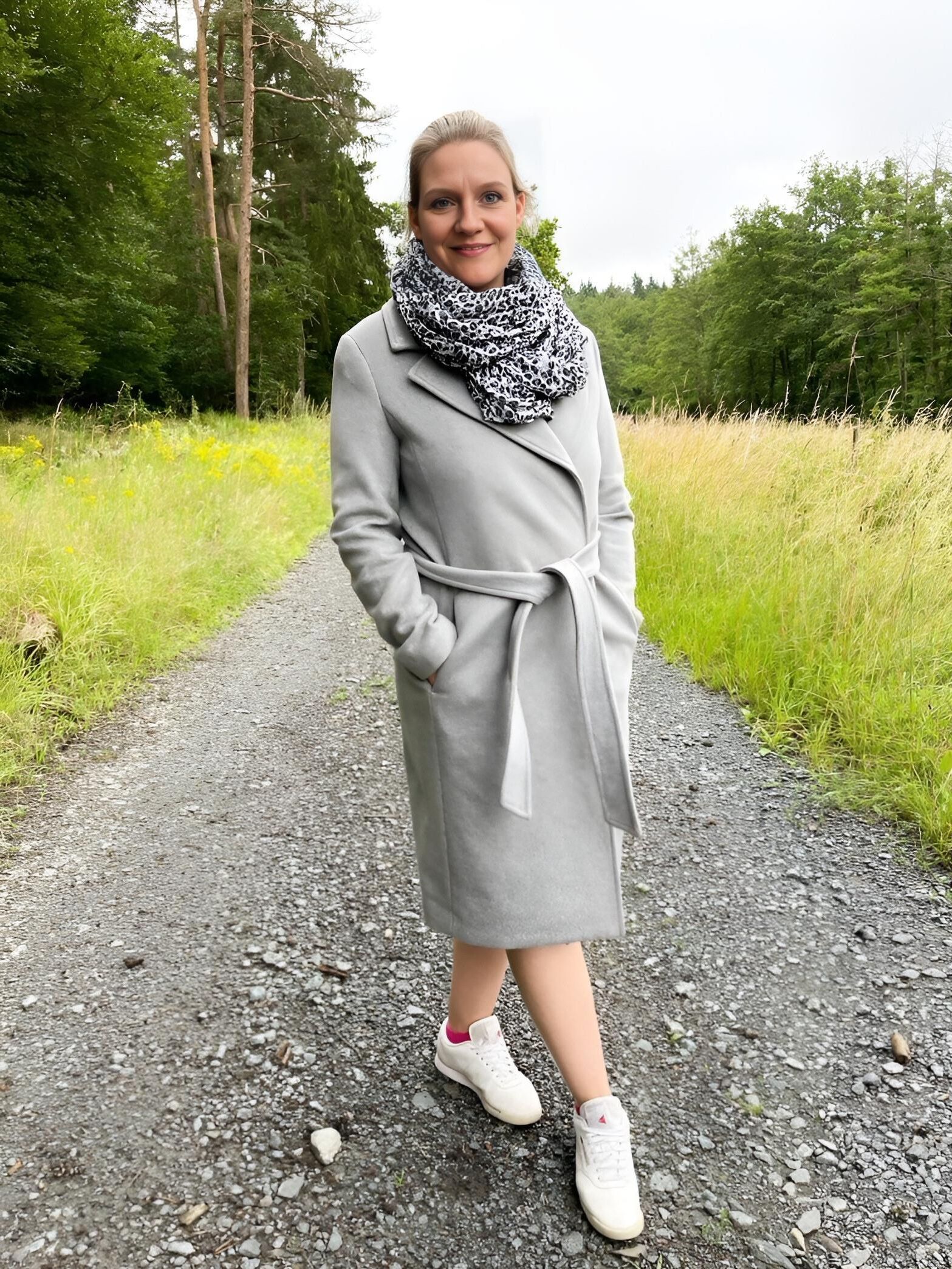 Nadine beim Sonntagsspaziergang in Herford 