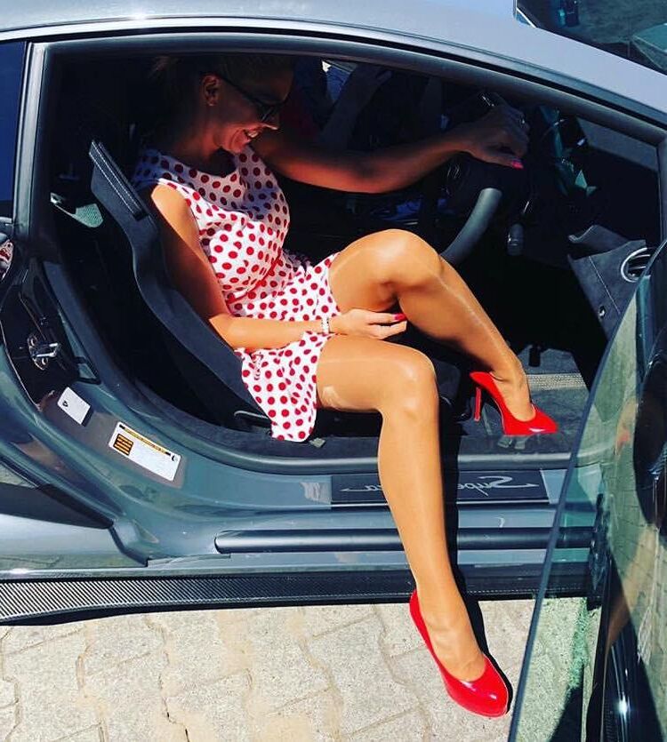 German High Heel Nylon MILF