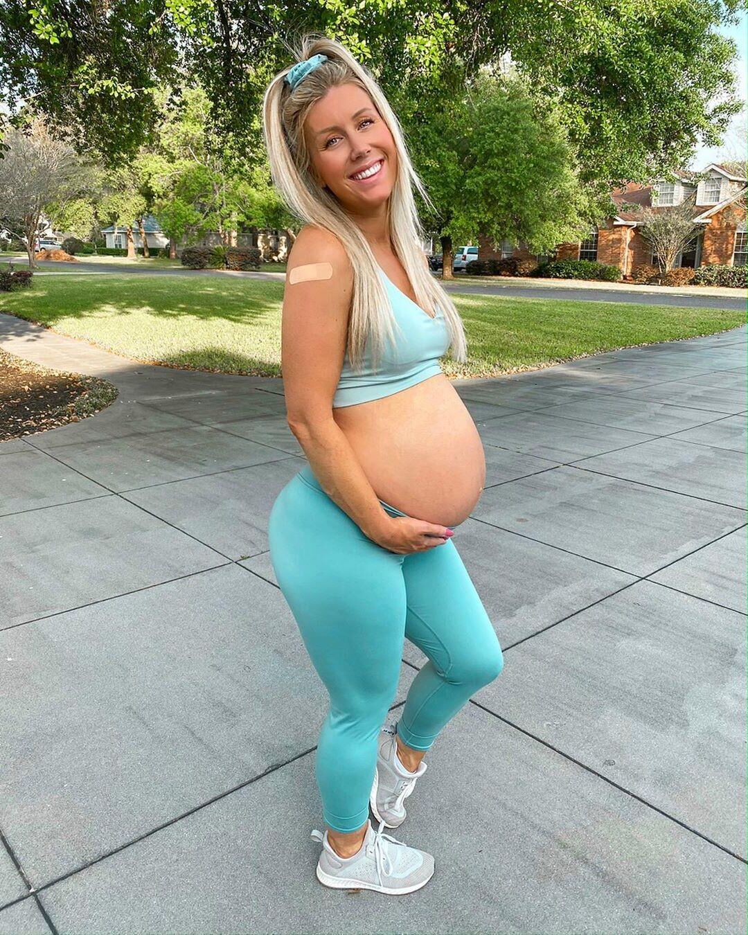 Stunning Pregnant Blonde 