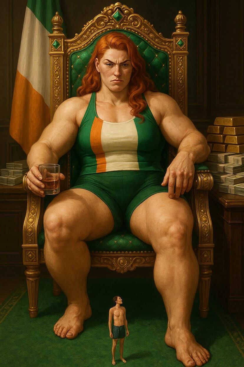 Giantess of throne