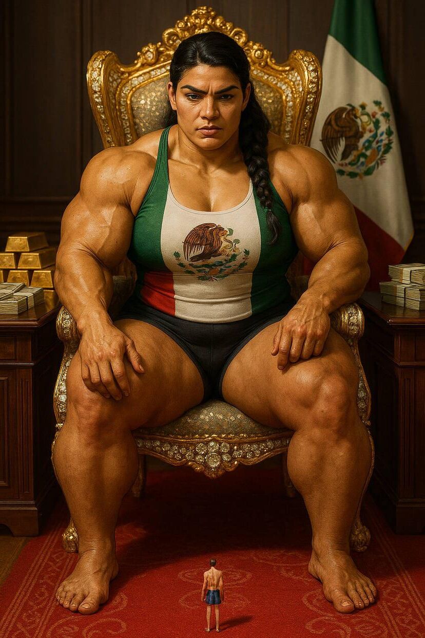 Giantess of throne