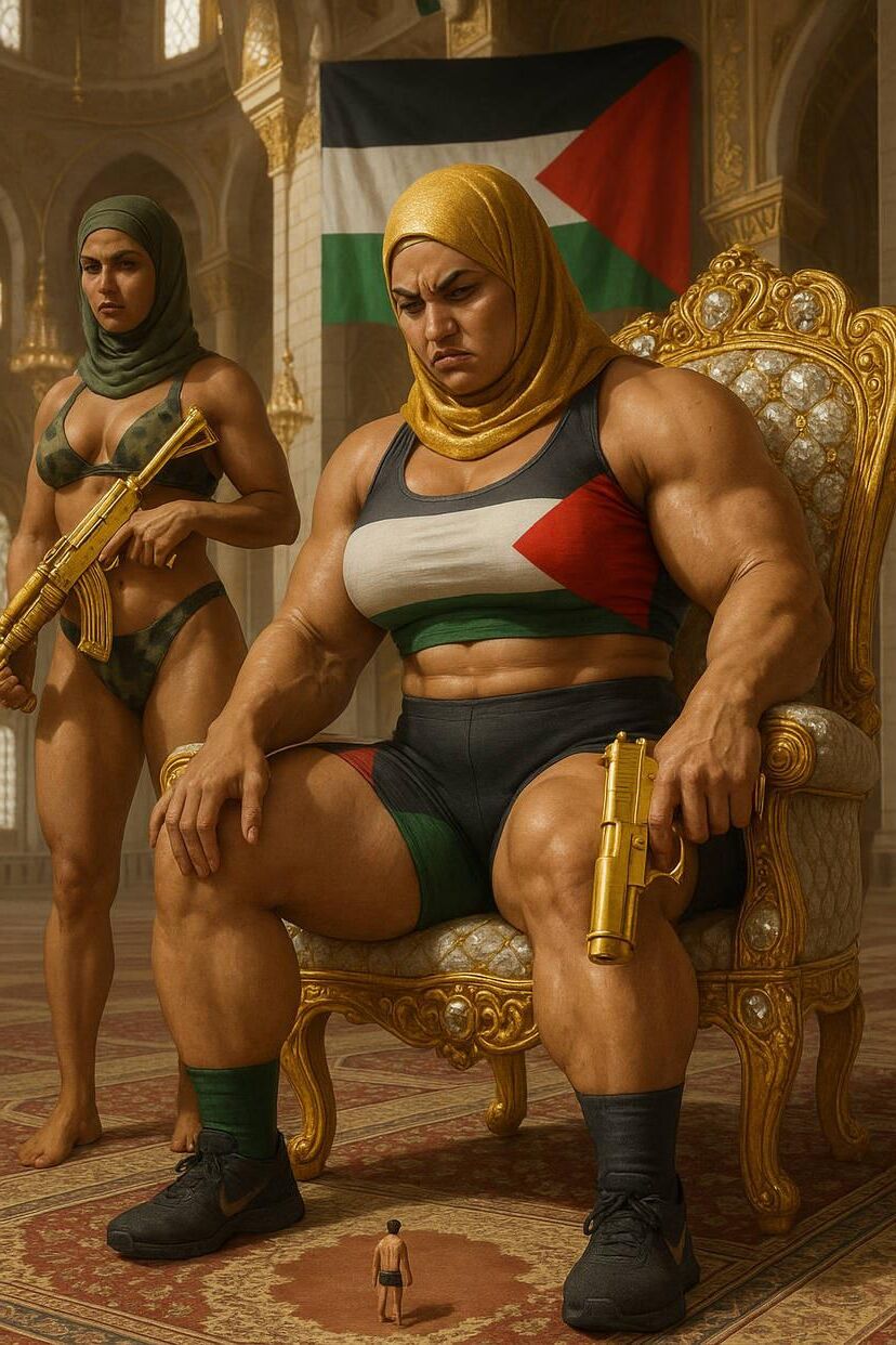 Giantess of throne