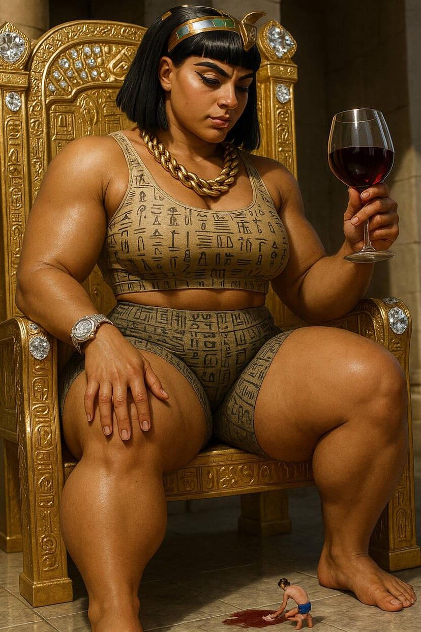 Giantess of throne