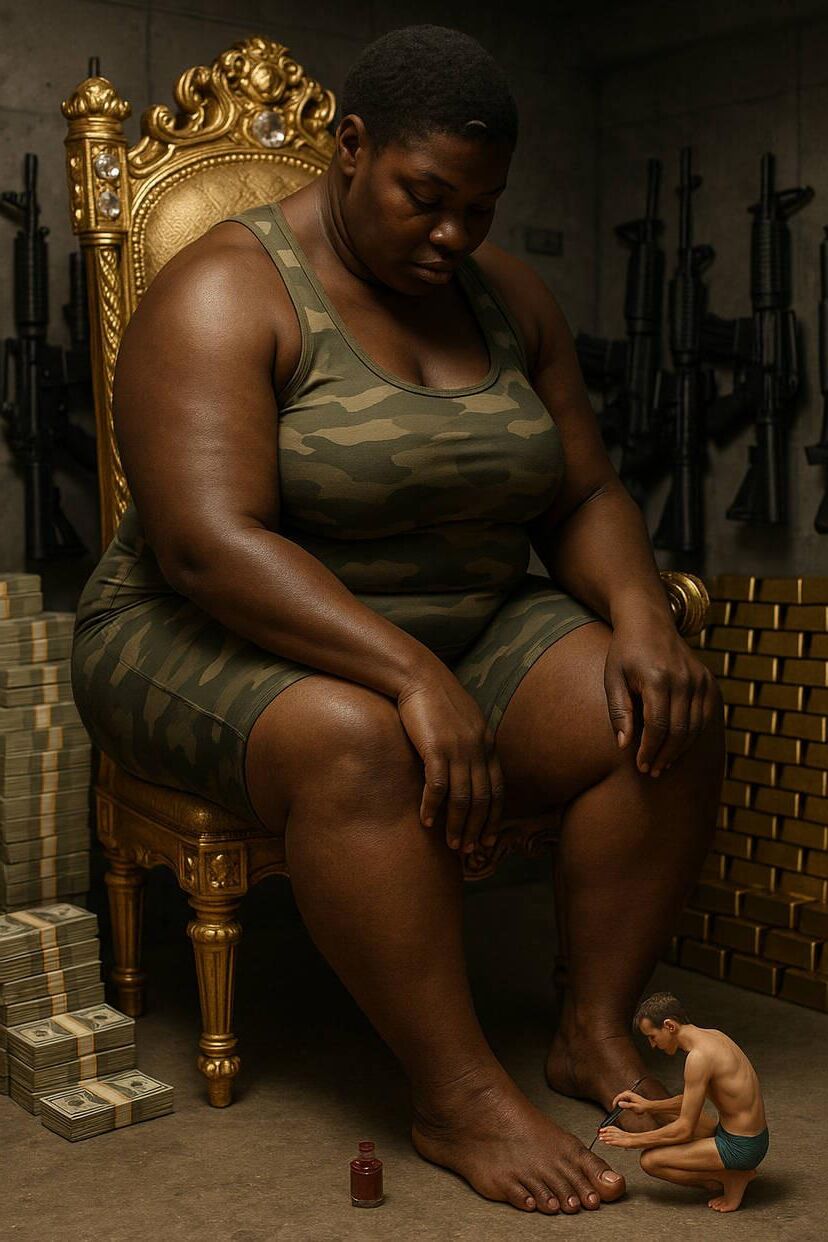 Giantess of throne