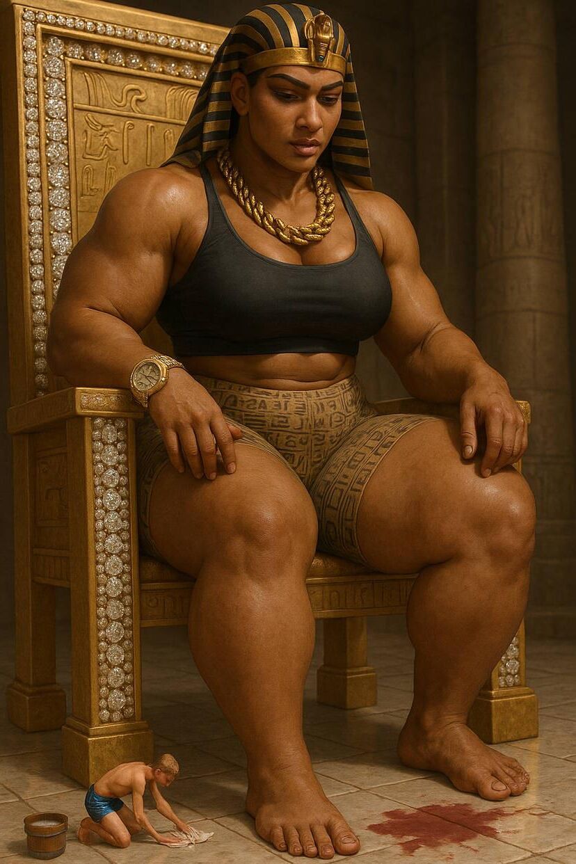 Giantess of throne
