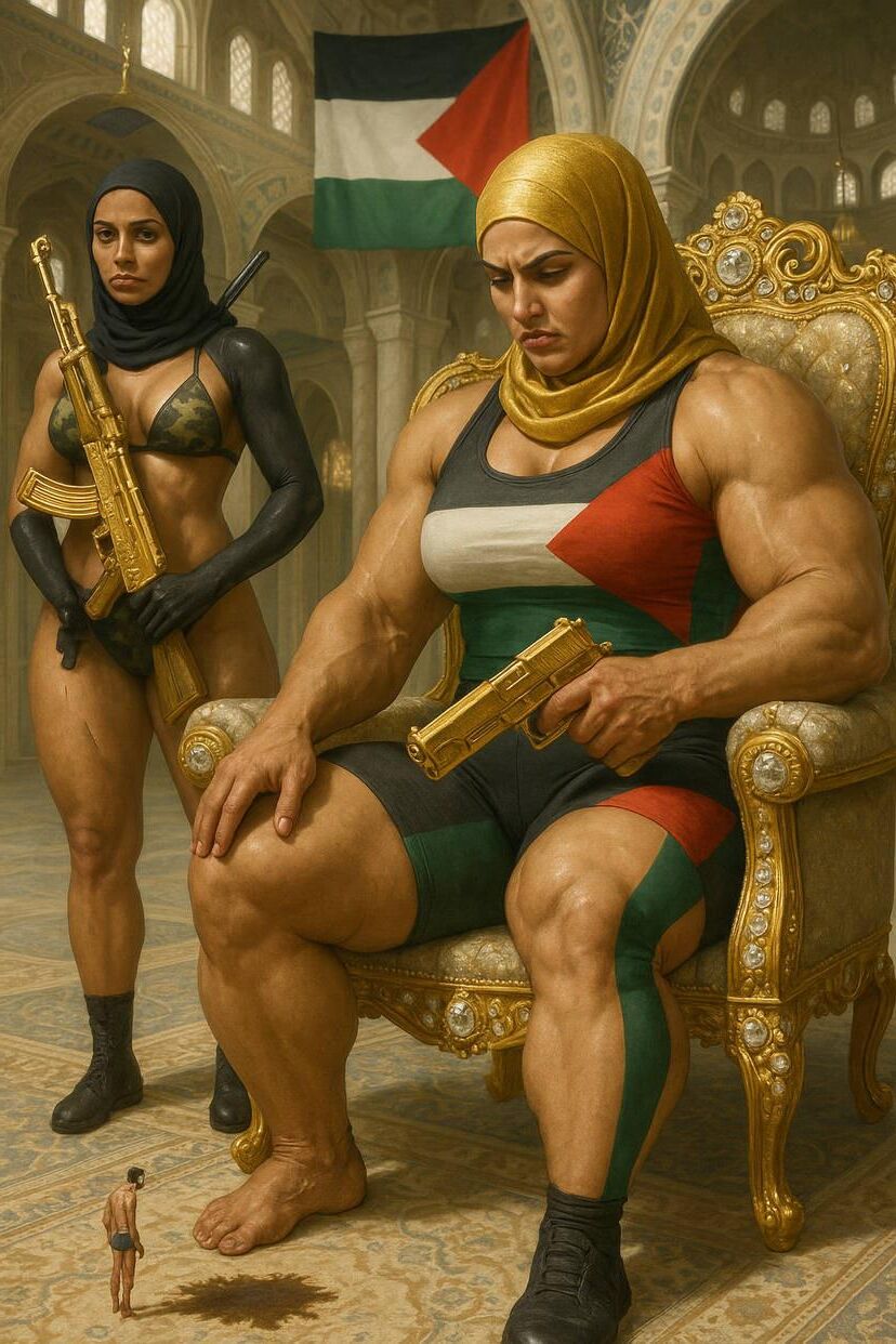 Giantess of throne