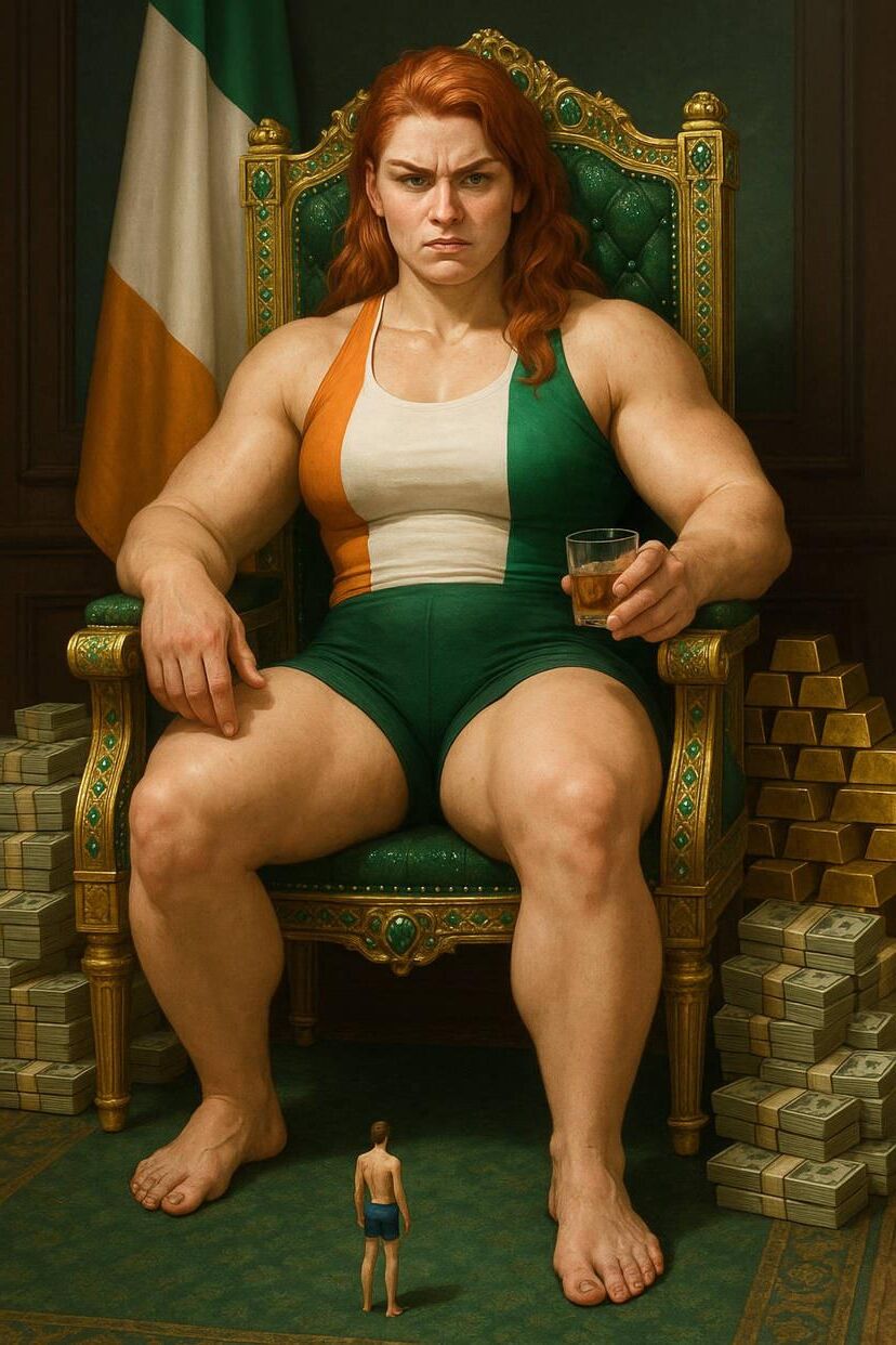 Giantess of throne
