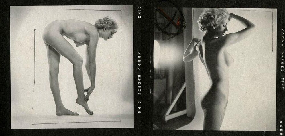 Nude US model and actress Carmen Dell'Orefice 