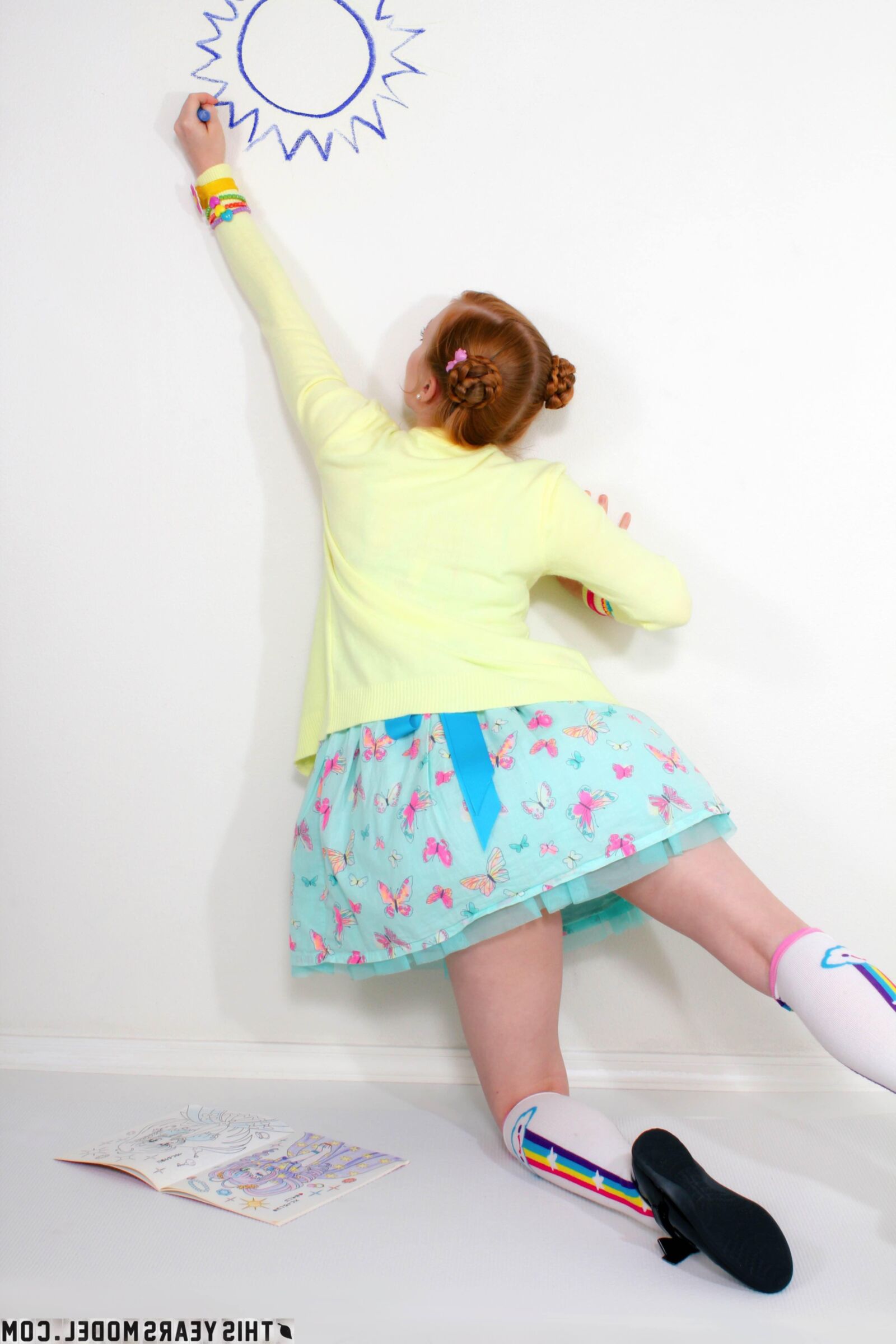 Dolly Petite teen in blue