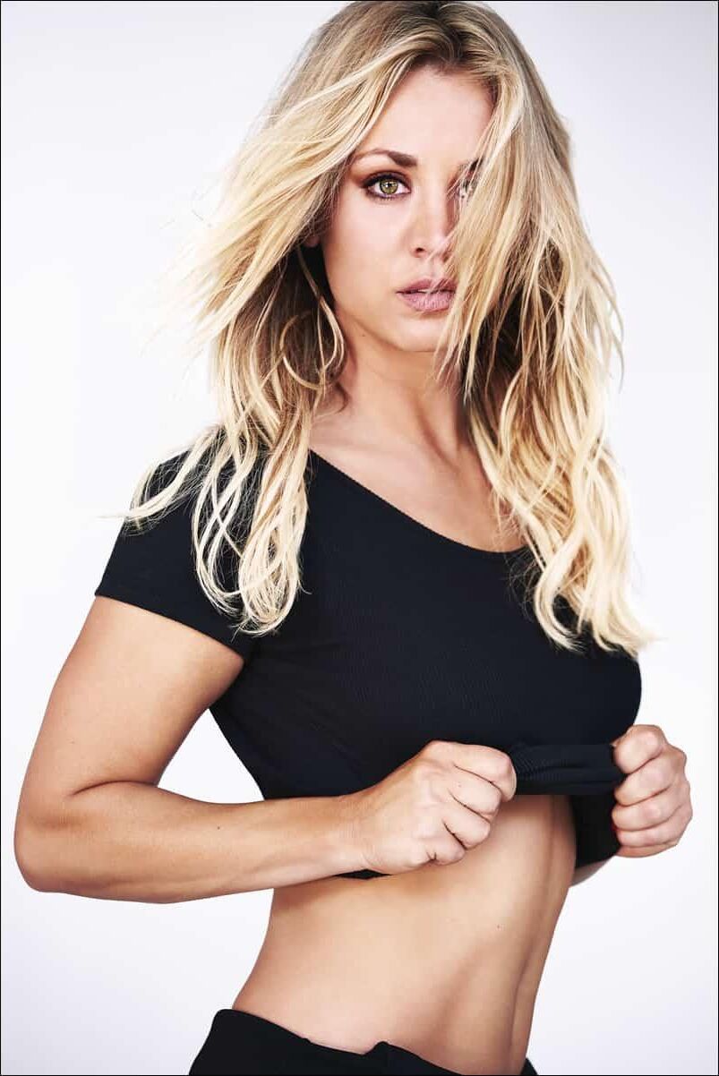 Kaley Cuoco.