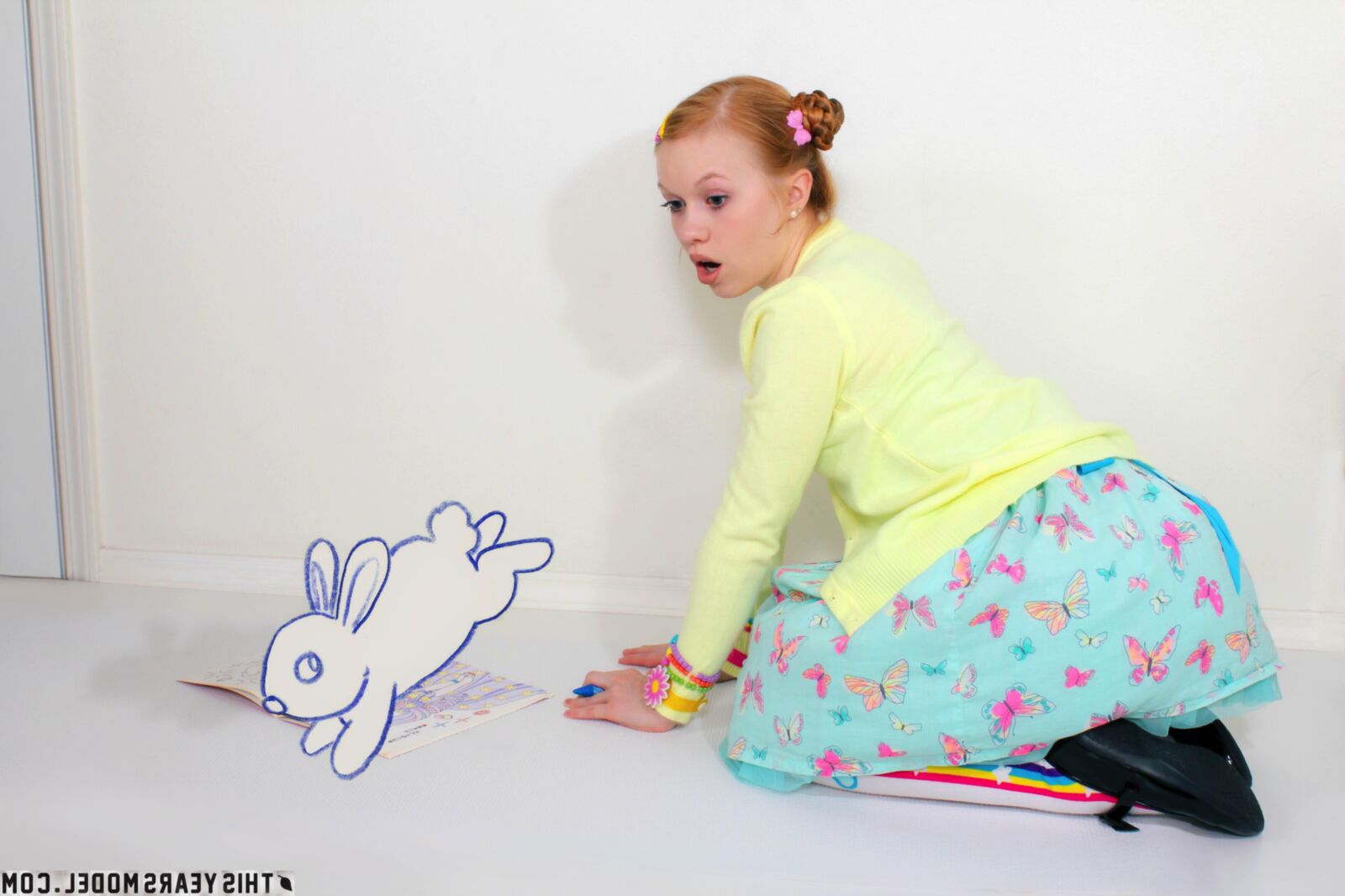 Dolly Petite teen in blue