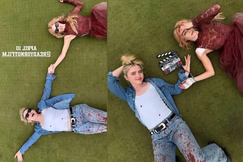 Samara Weaving und Kathryn Newton