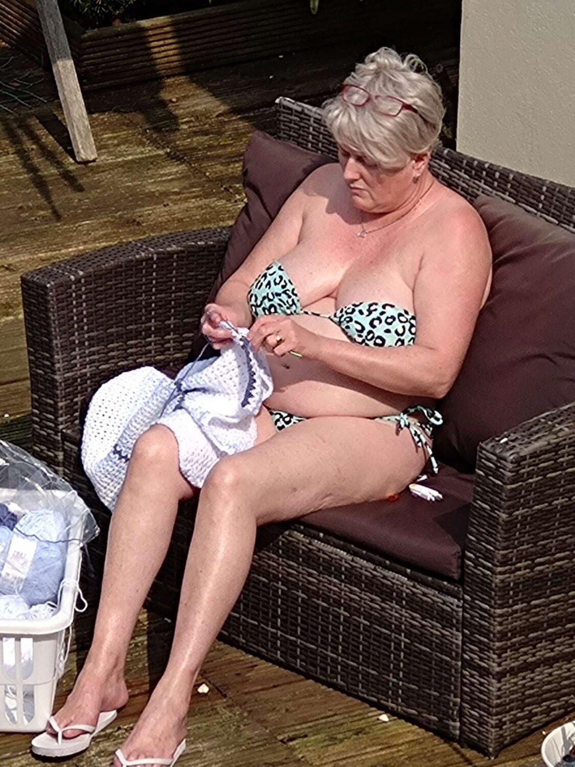 Reife Tracey aus Nordirland