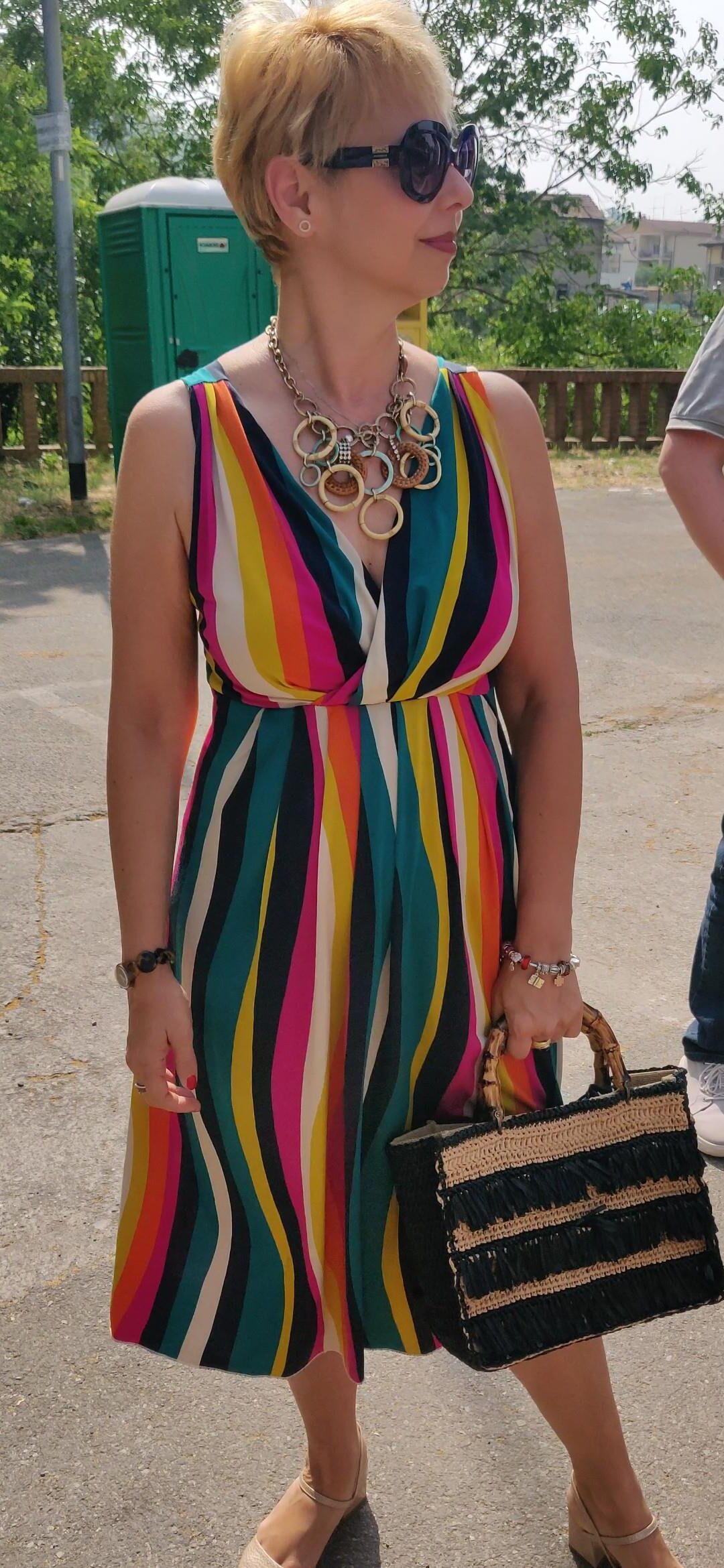 Candid Mature blonde