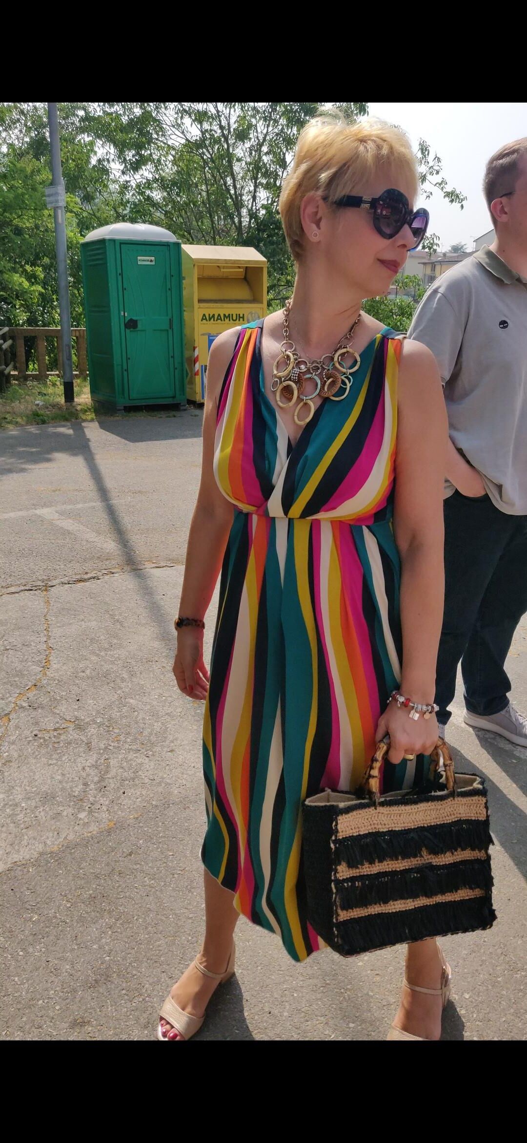 Candid Mature blonde
