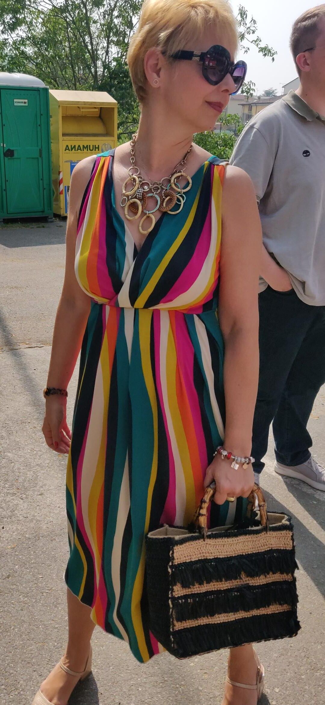 Candid Mature blonde