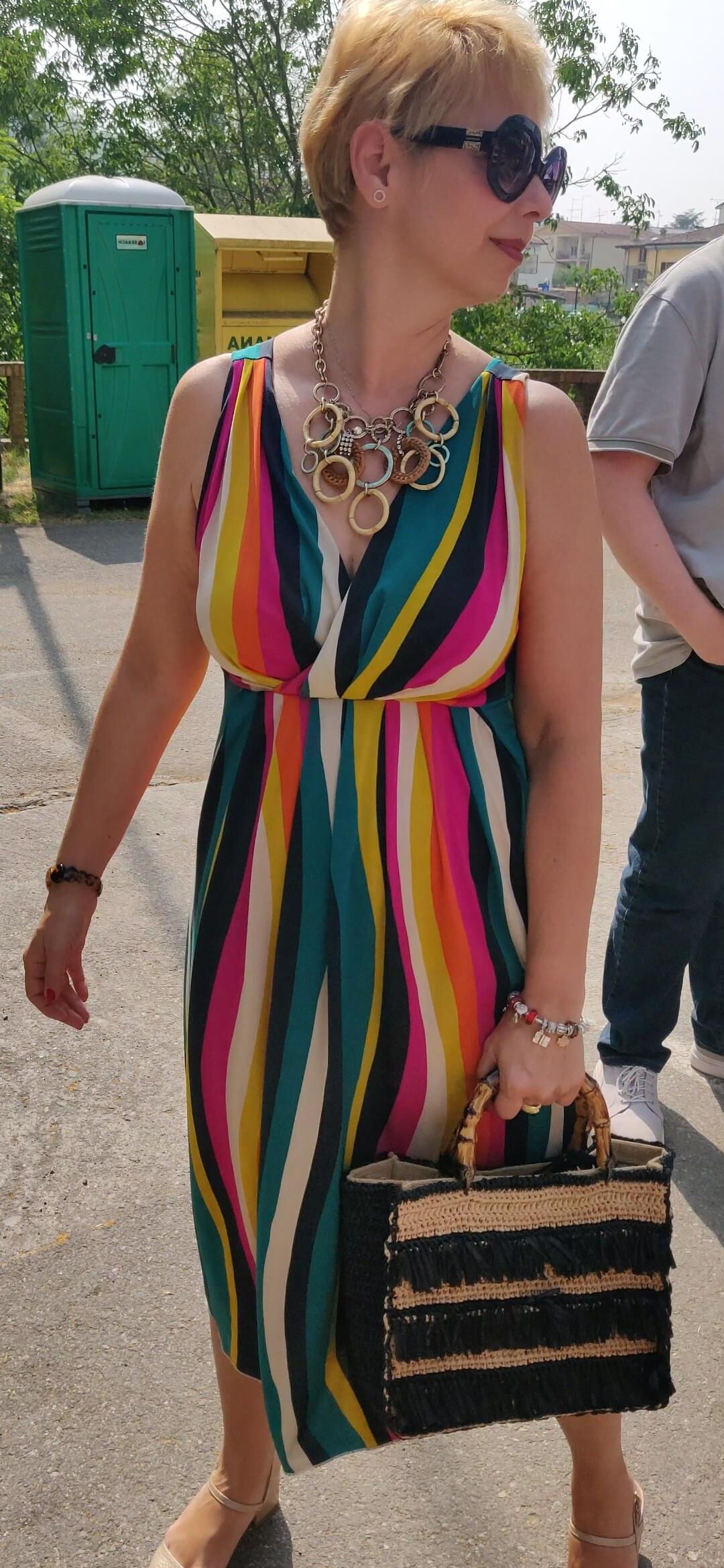 Candid Mature blonde
