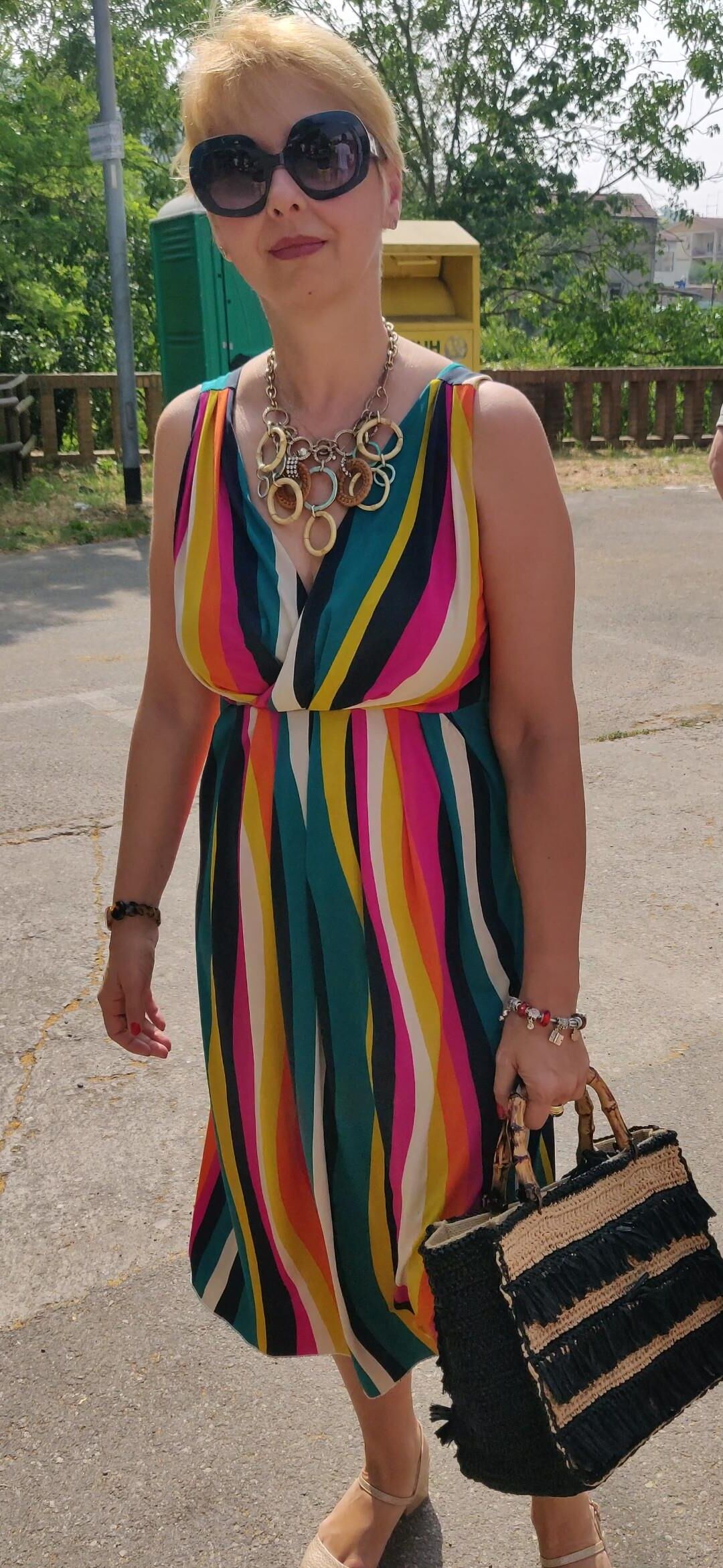 Candid Mature blonde