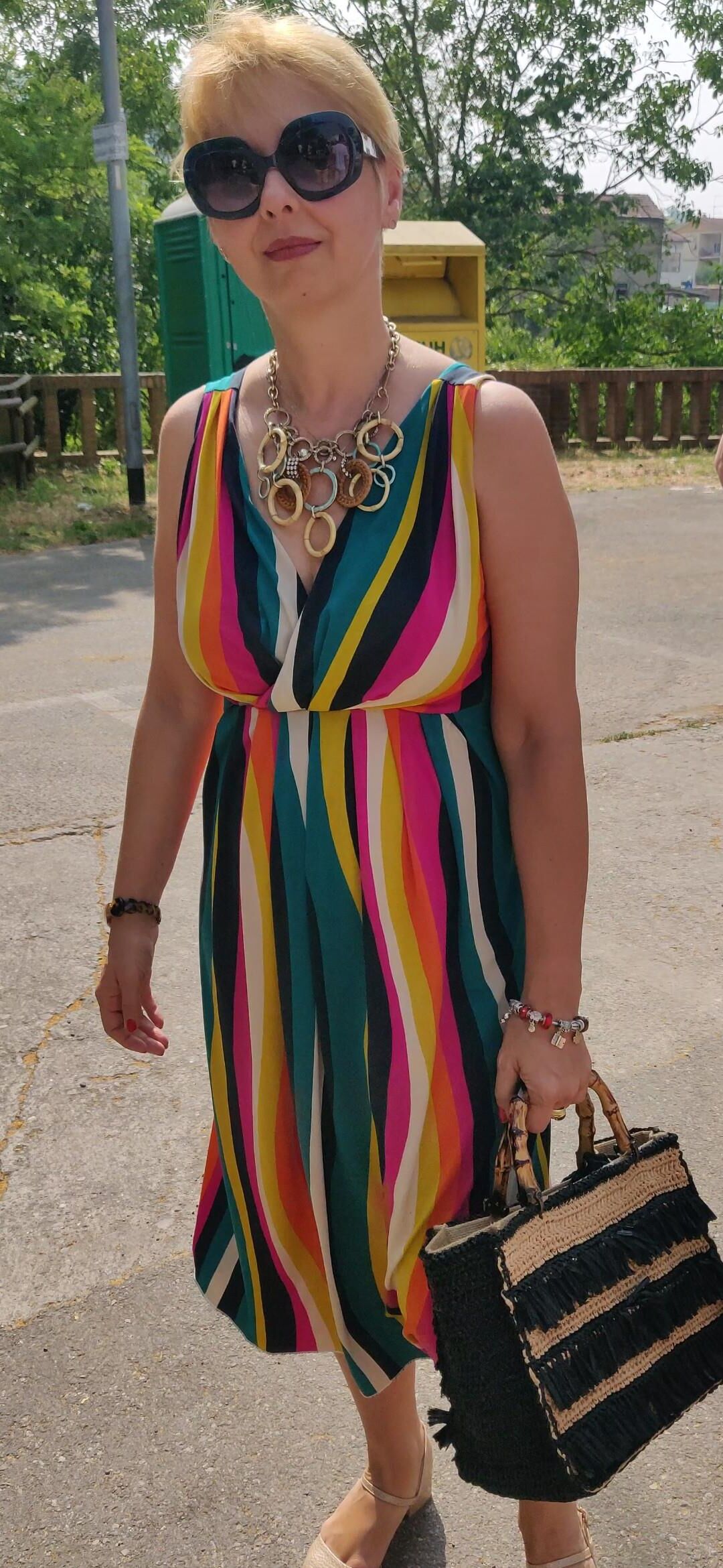 Candid Mature blonde
