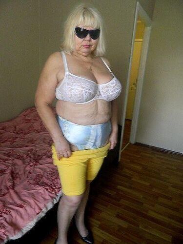 Old mature Rimma from Moscow has pantalones