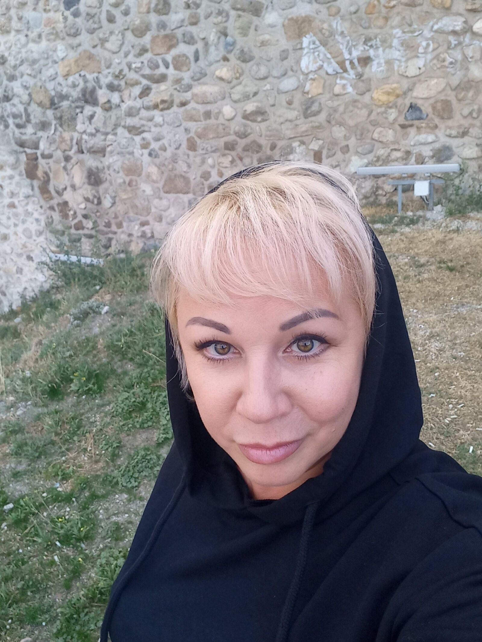 Mature Russian blonde Guzel from Kazan gave the show