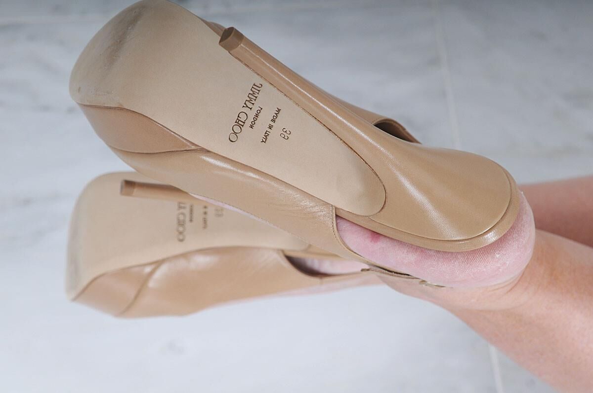Gill Ellis Young (Lady Sonia) Jimmy Choo And Jeans