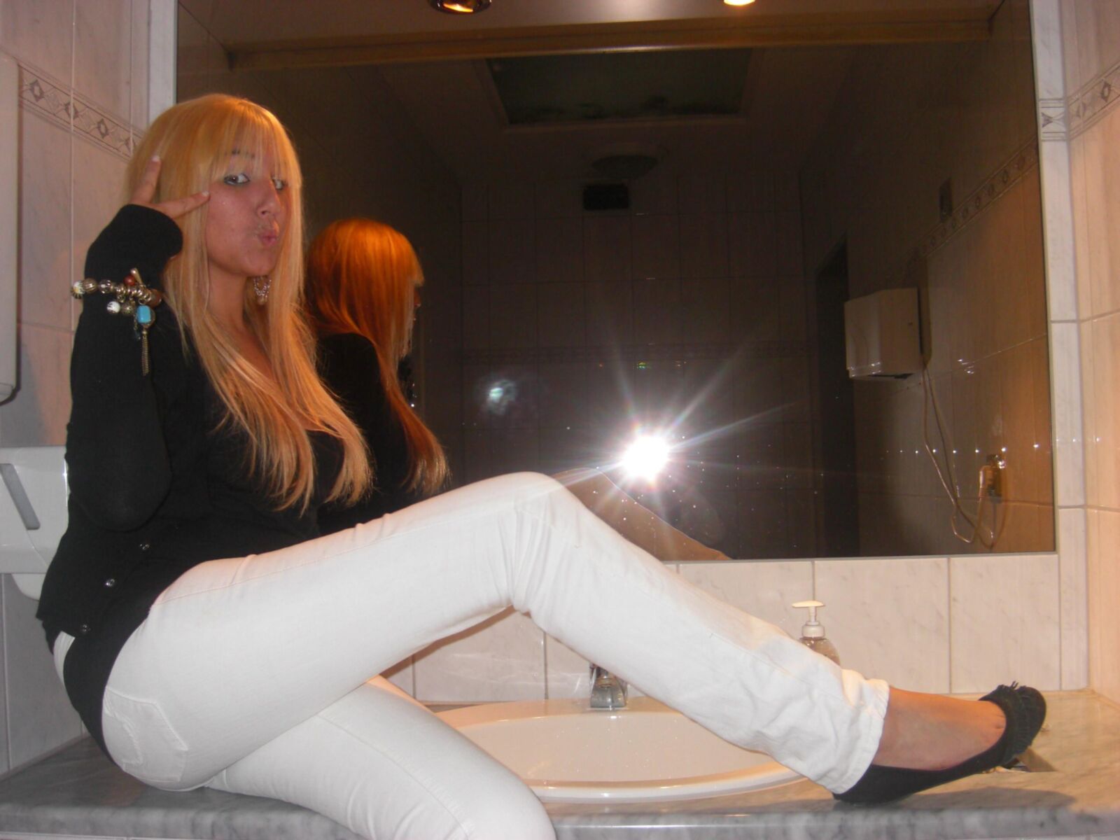 blonde big ass bitch