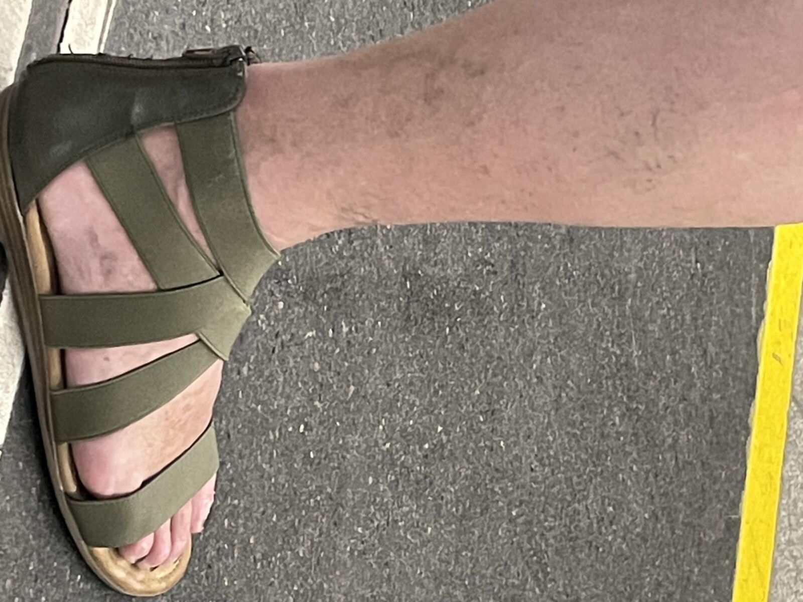 Sexy mature feet dedication 