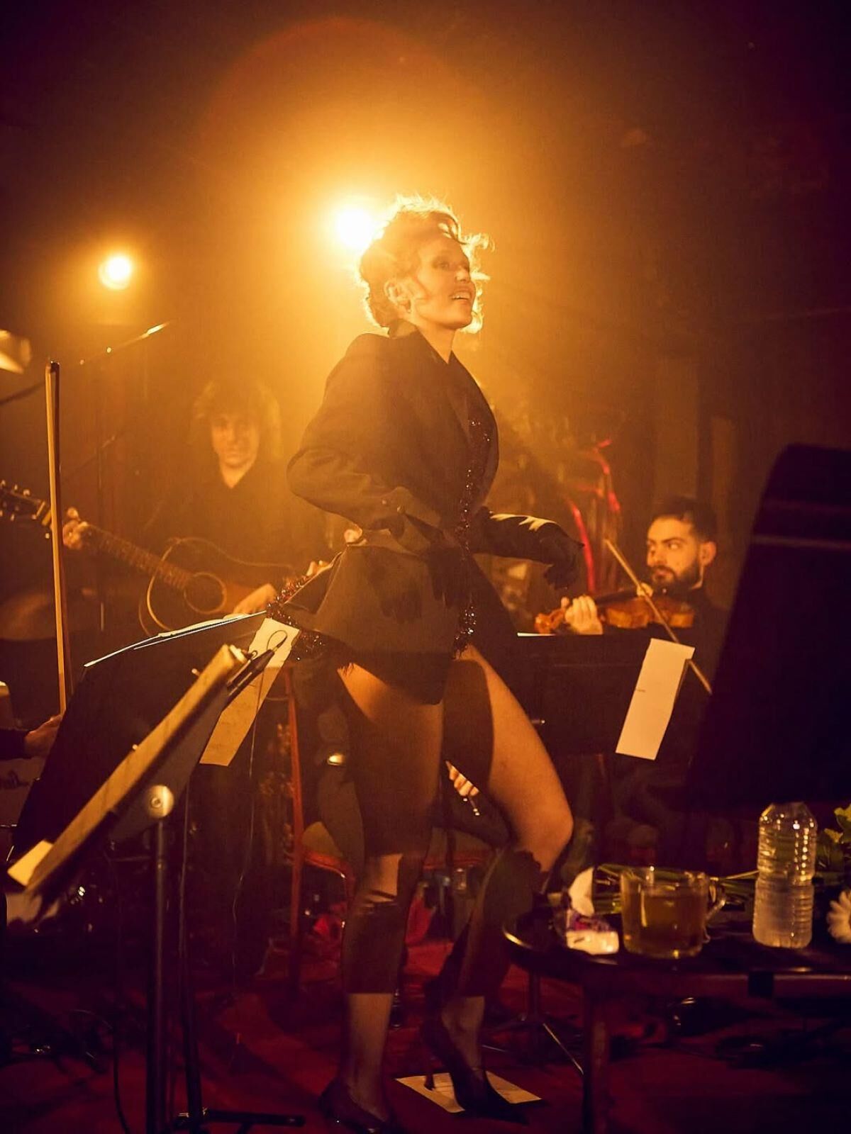 MILEY CYRUS Performs at Merci Spotify Paris