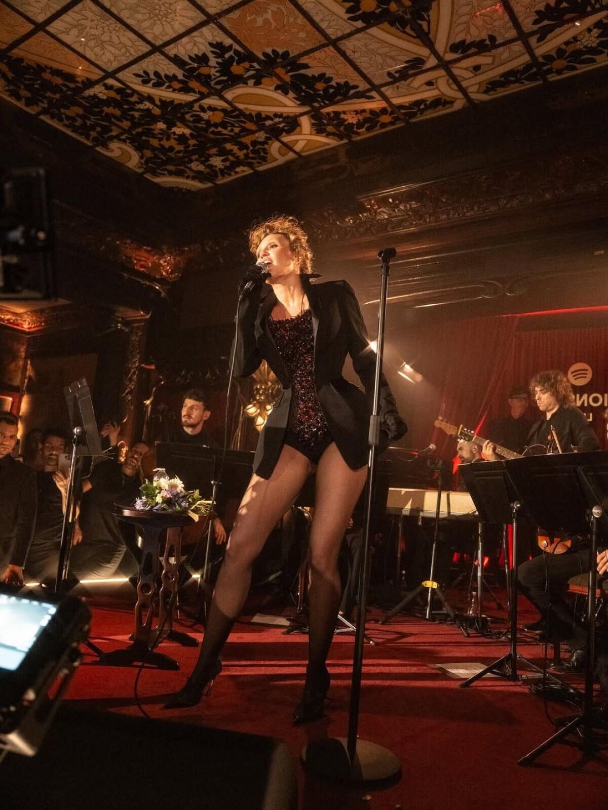MILEY CYRUS Performs at Merci Spotify Paris